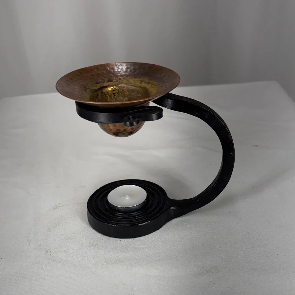 Vintage Copper and Black Iron essential oil diffuser